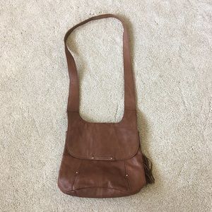 HOBO Crossbody Brown Leather Bag